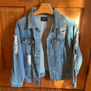Jean Jacket - Oversized - size Small